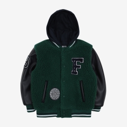 Fila Emilia Baseball Jumper For Toddlers Only - Poikien Kevyet Takit - Vihreä | FI-62138